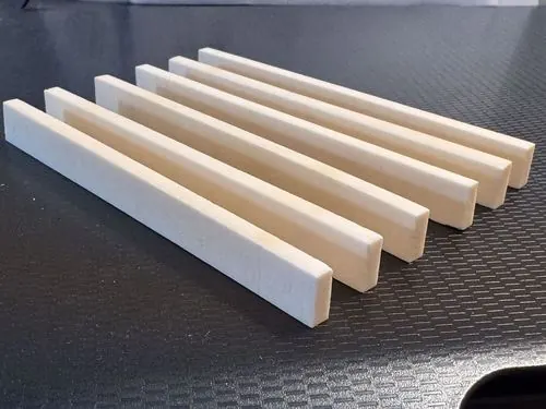 Hueso blanco natural veta para selleta
