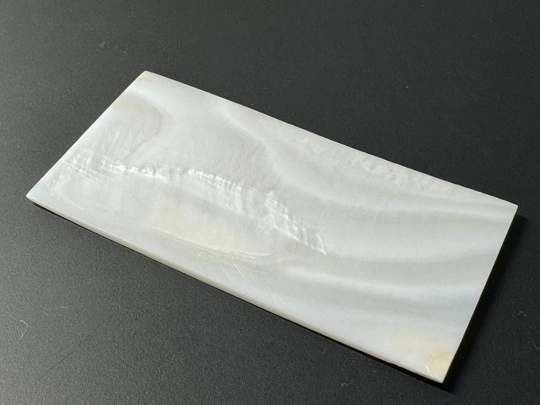 Placa de madre perla 70 × 40 × 2,5 mm