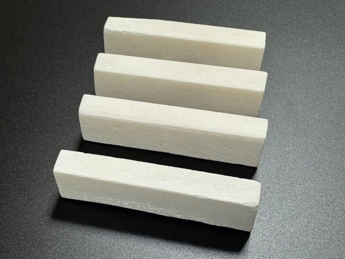 Bloque de hueso blanco veta de 60 mm
