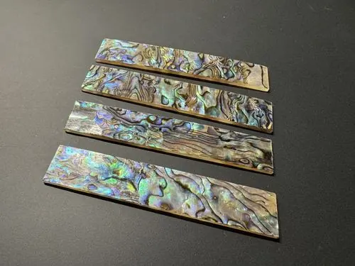 Placa de abalone 85 × 15 × 2 mm